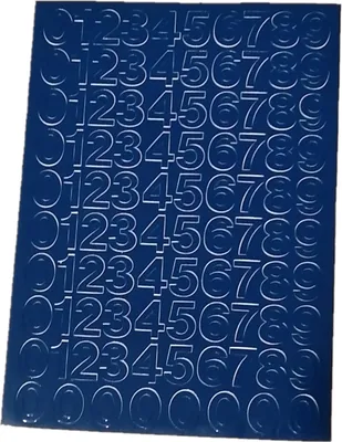Image de Lettres et chiffres autocollants