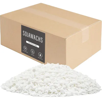 Sojawachs für Kerzen, 4 kg, natürliches Premium-Wachs