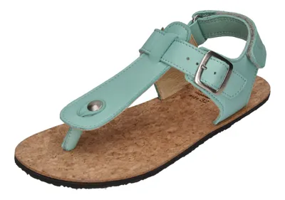 Image de KOEL Barefoot - Sandales pour adolescents - Modèle ABRIANA NAPA, couleur : bleu turquoise, taille : 38 EU