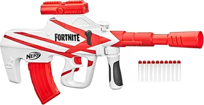 Zdjęcie produktu dla Nerf Fortnite B-AR zmotoryzowany miotacz strzałek, malowanie Fortnite Convergence