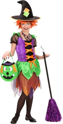Produktbild von HEXE (Kleid, Gürtel, Hut) Gr. L