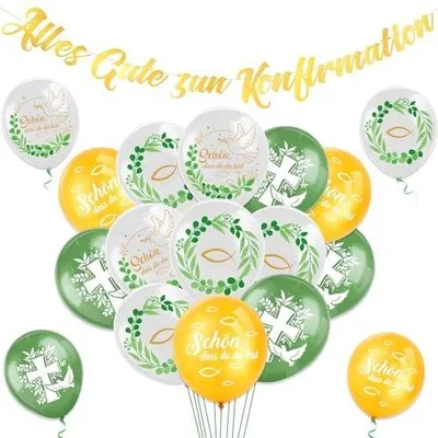 Zdjęcie produktu dla 20 sztuk balonów komunii balony komuniczne