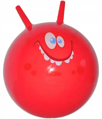 Obrázek produktu pro Míč na skákání s rohy, 45 cm - Victoria Sport