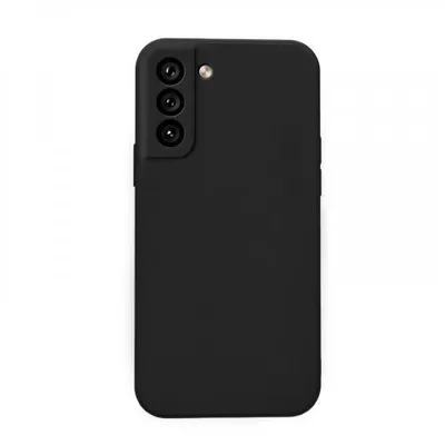 Produktbild von Liquid Silikon Hülle Für Smartphones - Farbe: Schwarz - Modellkompatibilität: Für Samsung Galaxy S22