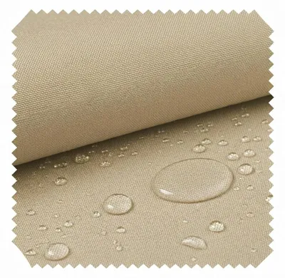 Produktbild von novely® OXFORD SUNSET 420D - UV-Beständiger Polsterstoff - Wasserdichter Outdoor-Stoff - Polyester Möbelstoff - Pflegeleichte Meterware 1lfm - Farbe: 44 Beige Natur BE C-BE