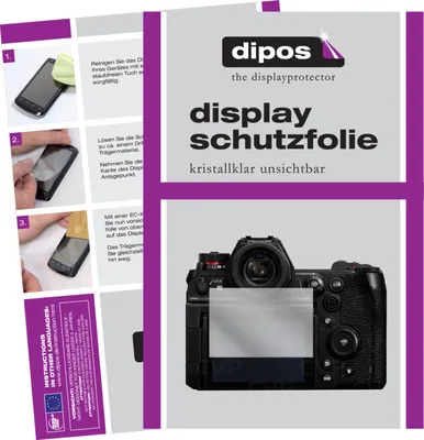 Produktbild von 5x Schutzfolie für Panasonic Lumix DC-S1H klar Displayschutzfolie Folie Display Schutz dipos