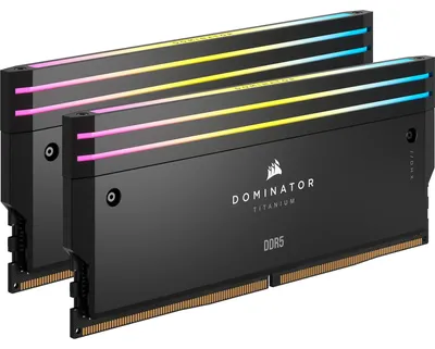 Produktbild von Corsair Dominator Titanium CMP32GX5M2B6000C30, 32 GB, 2 x 16 GB, DDR5, 6000 MHz, 288-pin DIMM