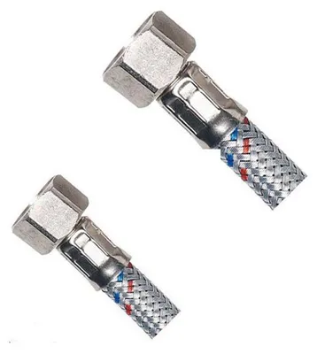 Obrázok produktu pre Flexibilná hadica z nehrdzavejúcej ocele FxF 3/8 "x1/2", 30 cm