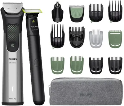 Immagine prodotto di Philips MG9535/15, acciaio inossidabile, 0,2 mm, 2 cm, 0,2 mm, sopracciglia, viso, testa, naso, acciaio