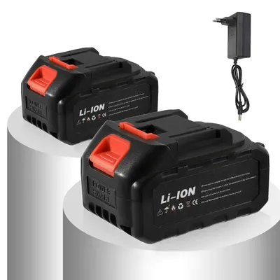 Immagine prodotto di Batteria agli ioni di litio - Batteria di ricambio per utensili elettrici - 21 V - 13.000 mAh - 2 batterie