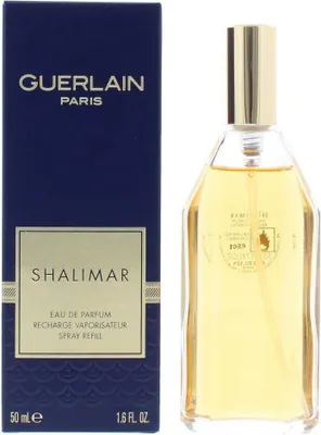 Produktbild von Guerlain Shalimar Refill, Frauen, 50 ml, Nachfüllflasche, Flasche, #14251 Alcohol, Parfum (Fragrance), Aqua (Water), Limonene, Linalool, Coumarin, Ethylhexyl..., 1 Stück(e)