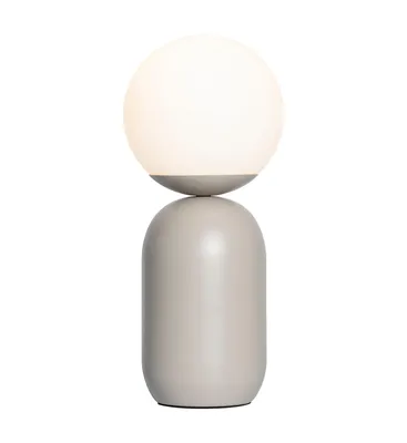Produktbild von Nordlux Notti Höhe 34,5 cm grau 1-flammig rund