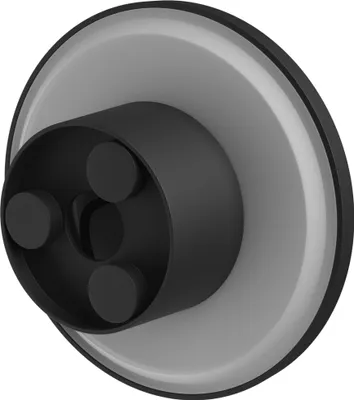 Produktbild von Spectrum LED Außenleuchte Wandleuchte Piatta Schwarz rund Ø12cm IP44 9W 1125lm CCT 3000K/4000K/6000K