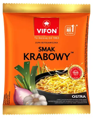 Obrázok produktu pre Instantná polievka Vifon s krevetovou príchuťou, pikantná, 70 g