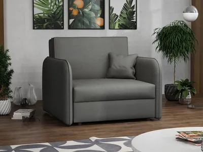 Obrázok produktu pre Rozkladacie kreslo BELA LOFT 1 - šedé