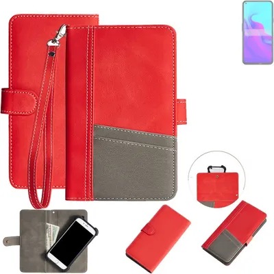 Produktbild von K-S-Trade Handy Schutzhülle für Cubot X30 P Hülle Portemonnee Brieftasche Klapphülle Kartenfächer Flip Wallet Case Etui