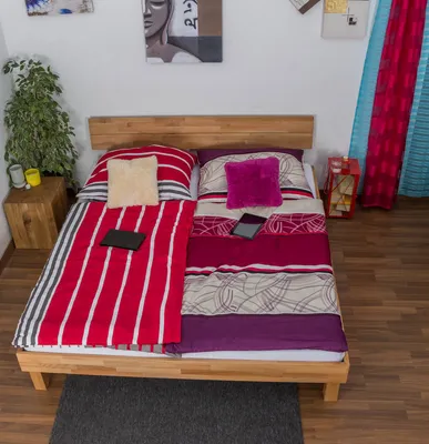Produktbild von Kernbuche Futonbett 180 x 200 cm geölt