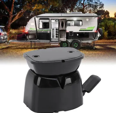 Immagine prodotto di Fermaporta RV, affidabile, robusto, maggiore sicurezza, bagagli per camper, roulotte, camper, autobus, nero