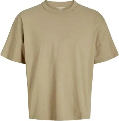Obrázek produktu pro Jack & Jones Lucca Blank Ciff Tričko s krátkým rukávem Beige S Pánské Beige S