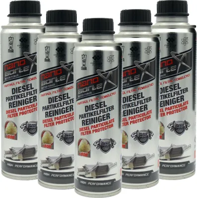 Produktbild von NanoBorTeX Motor-Power 5x300ml DIESELPARTIKELFILTER-REINIGER DPF REINIGER BOR High Quality