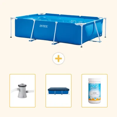 Produktbild von Rechteckiger Frame Pool - 260x160x65 cm - 4-teilig SCB75