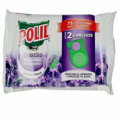 Produktbild von Polil Perfumador Antipolillas Duplo Lavanda