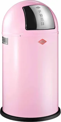 Produktbild von Abfalleimer WESCO PUSHBOY rosa BHT 40.20x77x40.20 cm rosa Mülleimer