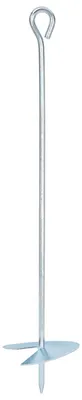 Produktbild von Möbel Erdanker 2 pcs Silber Ø10 x 50 cm Galvanisiertes MetallZaunzubehör - Zaunzubehör c8107