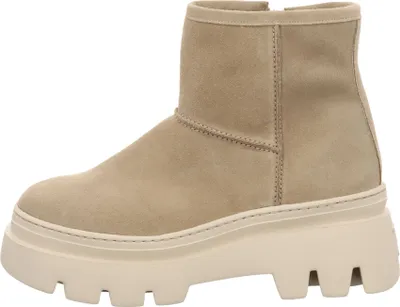 Produktbild von Paul Green Soft Suede grain Stiefelette Beige in Gr. 43
