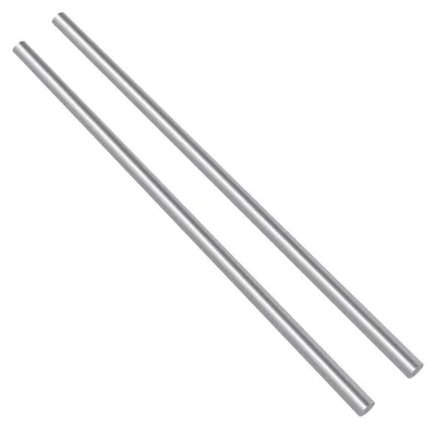 2 Edelstahl-Rundstangen, 6,35 mm Ø, 356 mm Länge, für Modellbau