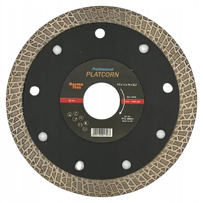 Produktbild von Germaflex Platcorn Diamanttrennscheibe 115mm Beton Fliesen