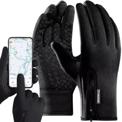 Produktbild von Handschuhe für Touchscreens, Größe. XL schwarz Trizand 19903