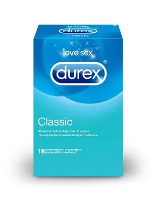 Produktbild von Durex Classic Condoms 18 Pieces