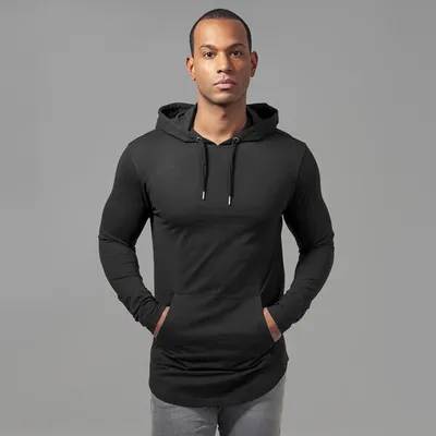 Image de Urban Classics - JERSEY Hoody noir - M