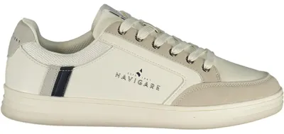 Zdjęcie produktu dla NAVIGARE Męskie BUTY SPORTOWE Białe GAETA001LEPNUB_BI119WHI: Rozmiar – 44 Rozmiar: 44