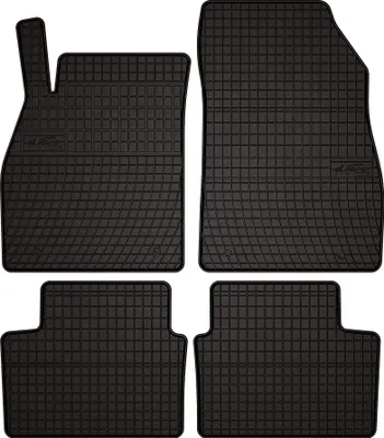 Immagine prodotto di Tappetini auto in gomma adatto per Opel Insignia A (2008-2017, berlina, station wagon, grand tourer, liftback) neri, set 4 pz, con fissaggi