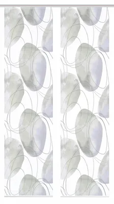 Produktbild von HIG Schiebegardine ELLRIK, recycelt, 245x60 cm, bedruckt, Bambusoptik