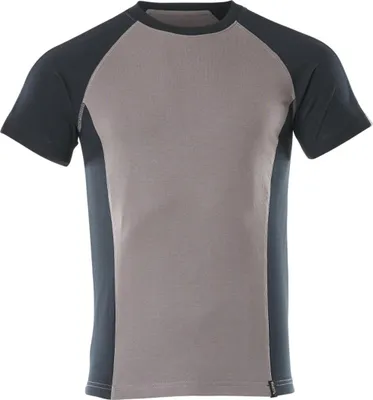 Produktbild von MASCOT 50567-959-88809-XL, T-Shirt, Uni, Anthrazit, Schwarz, XL, 112 cm, Baumwolle, Polyester