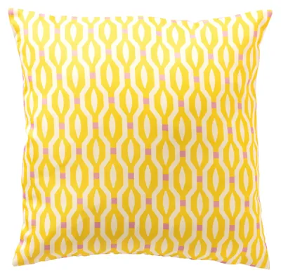 Produktbild von Textino Outdoor Dekokissen Geometric Rocket 45x45 cm Gelb