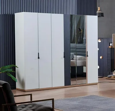 Productafbeelding van Kleiderschrank Schlafzimmerschrank Einbauschrank Schwebetürenschrank Schrankwand