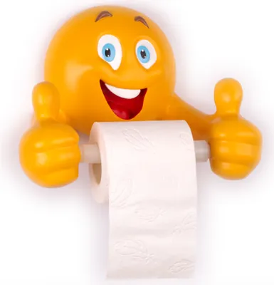 Produktbild von Smiley Toilettenpapierhalter