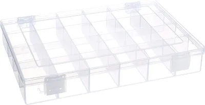 Produktbild von hünersdorff Sortimentskästen PP Classic, Transparent, 24 Fächer