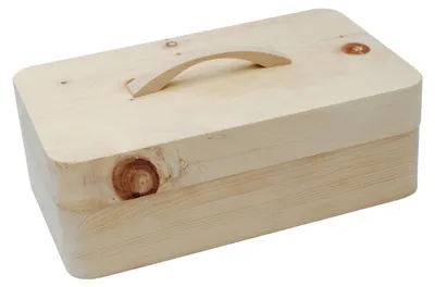 Produktbild von Brotbox aus Arvenholz ohne Zubehör