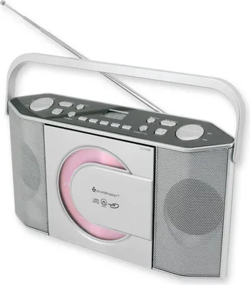 Image de Soundmaster Lecteur CD RCD1755SI, argenté