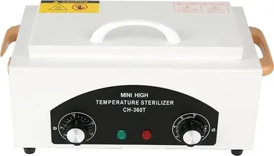Zdjęcie produktu dla Sterylizator narzędzi, 10-minutowa szybka dezynfekcja, regulowana kontrola temperatury, BIAŁY