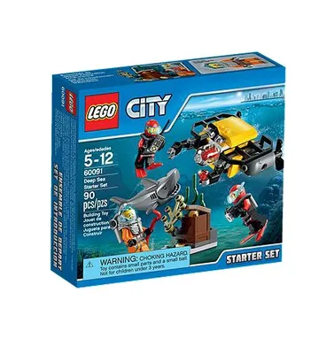 Produktbild von Lego 60091 City - Tiefsee Starter-Set