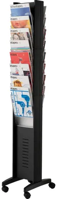 Zdjęcie produktu dla PAPERFLOW 276N.01 Stojak na broszury PAPERFLOW EPI easyDisplays, A4, 16 przegródek