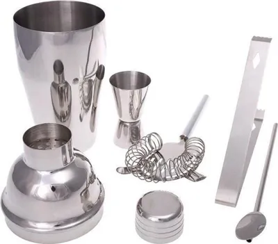 Produktbild von 750ML Edelstahl-Cocktail-Shaker Mixer Drink Bartender Kit Bar-Set Werkzeug