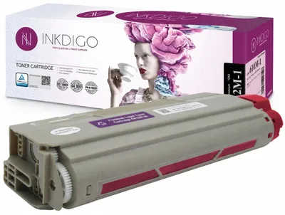 Produktbild von Inkdigo Toner 46507506 für OKI C612DN, C612N – Magenta, 6000 Seiten,, KI-generiertes Bild