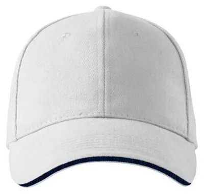 Produktbild von Malfini - Baseball-Mütze, Sandwichschirm, Baumwolle PP9854 (Einheitsgröße) (Weiß)